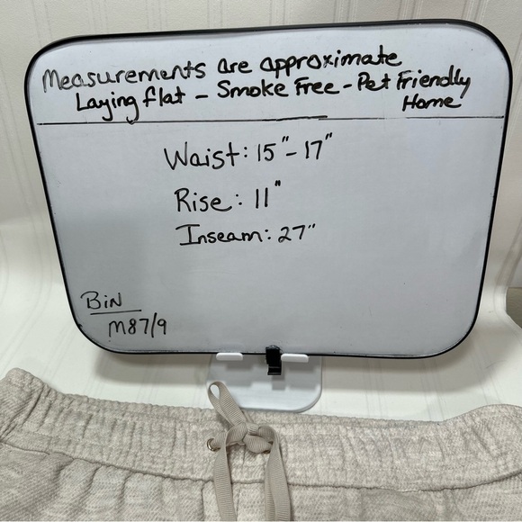 Rachel Zoe Women Size Large Tan Drawstring Elastic Cuff Athletic Casual Jogger - Picture 13 of 13